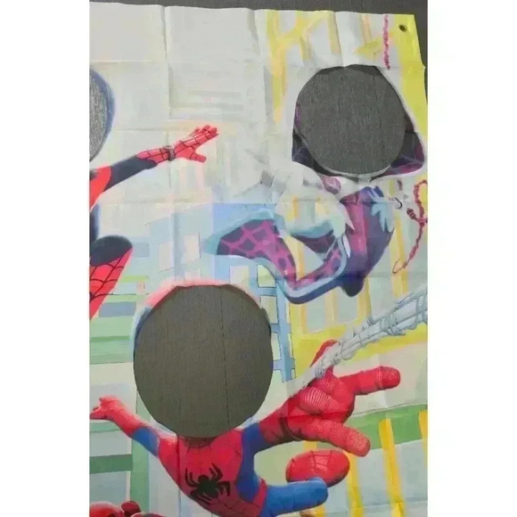 Multicolor Spiderman Party‎ Photo Booth Backdrop - Picture 6 of 6